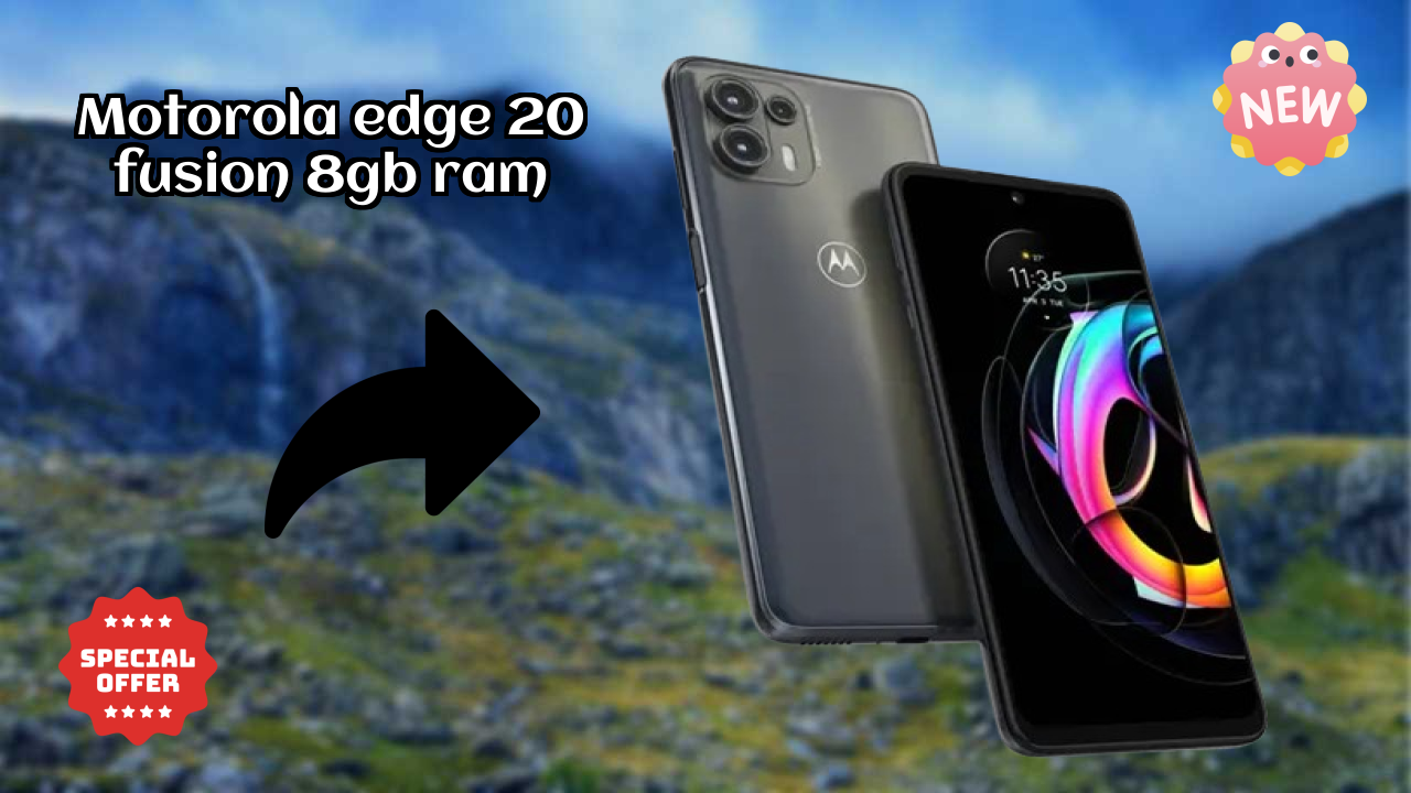 Motorola Edge 20 Fusion 8GB RAM Battery Life: 5000 MAh Charging Speed