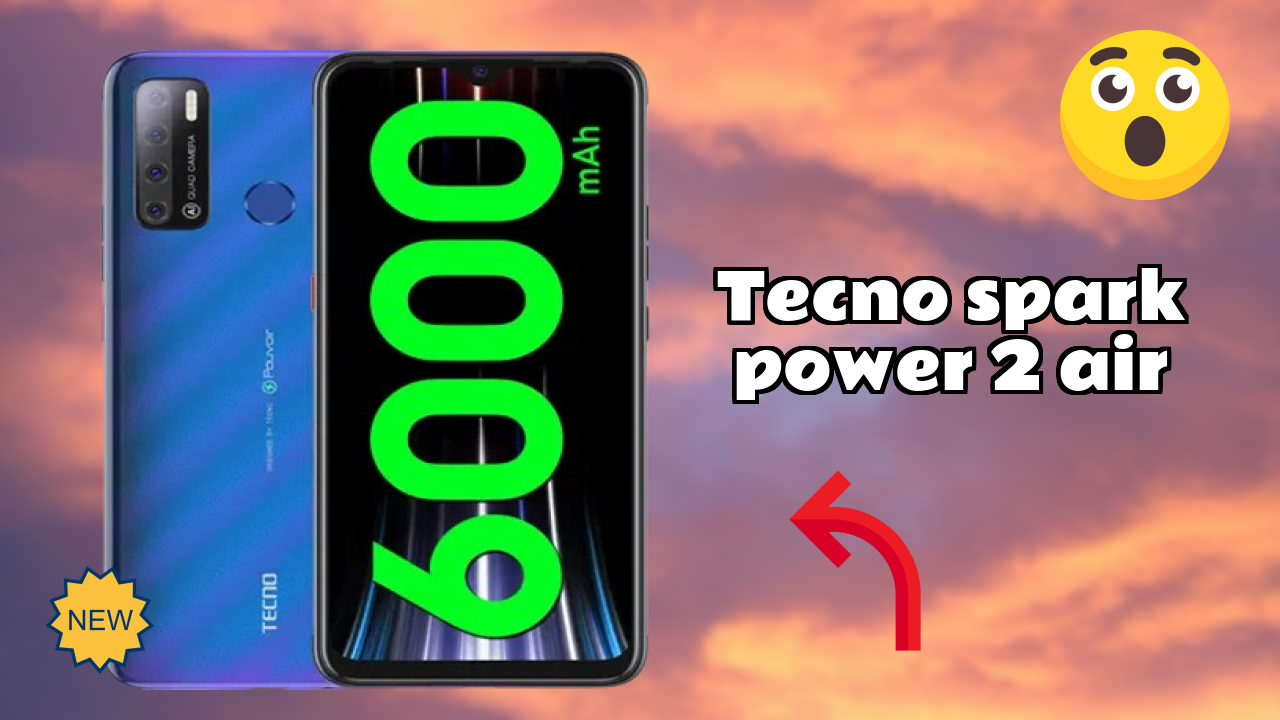 Tecno Spark Power 2 Air at ₹8,499 - Complete Specifications List